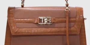 Croco Vegan Leather Melissa Handbag for Women