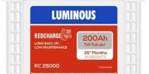 Rc 200 Ah Luminous Tabular Inverter Battery