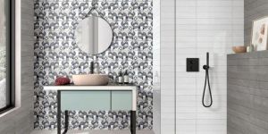 Odg Grey Dk Sandstorm Mosaic Wall Tiles