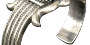 Sterling Silver Cuff With Turquoise For Girls And Women