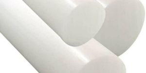 Round Darlin White Delrin Rod