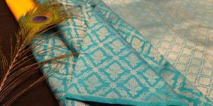 Exclusive Half & Half Kanchipuram Silk Saree in Yellow