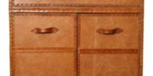Leather Storage Box