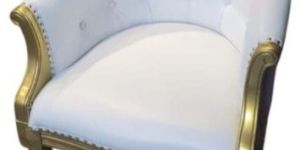 White Single Sofa Chair