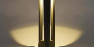 Hallam Aluminum Outdoor Bollard Light