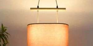 Unique Shade Wood Hanging Pendant Light