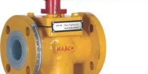 sg iron flanged end class 150 fep pfa lined plug valve