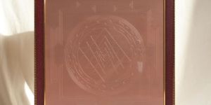 Sri Chakra Yantra Copper Embossed