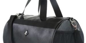 Mike PU Leather Duffel Bag Black