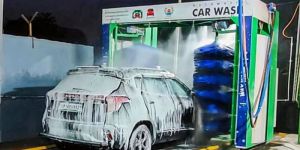 Automatic Car Washing Machine With Dryer And Under Chassis