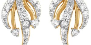 Floral Twist Diamond Studs