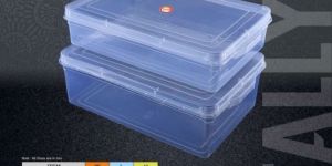 Transparent Plastic Storage Boxes