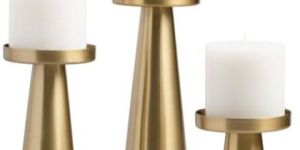 Metal Pillar Candle Stand