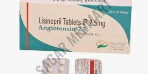 Angiotensin 2.5mg Lisinopril Tablet