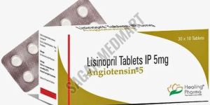 Angiotensin 5mg Lisinopril Tablet