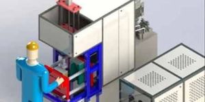 Semi Automatic PET Blow Machine