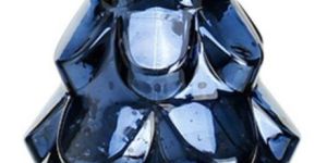 Blue Glass Christmas Tree