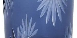 Decorative Blue Glass T-Light Holder