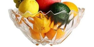 Glass Fruit Bowl