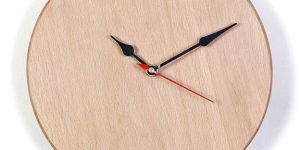Handmade Wood Epoxy Resin Wall Clock