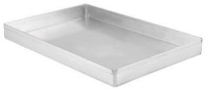 Aluminium Rectangle Tray 42 X 28 X 4 Cm