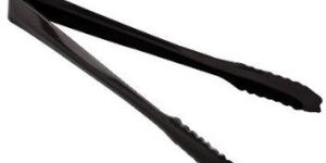 Black Pvd Economy Ice Tong 7 Inch