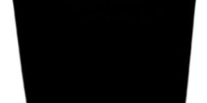 Vinyl Bar Shaker 16 OZ Black