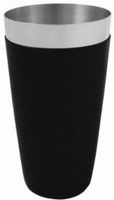 Vinyl Bar Shaker 30 OZ Black