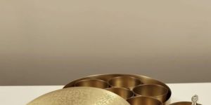 Brass Masala Box