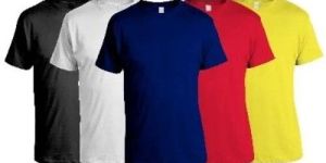 Mens Cotton Round Neck T-Shirt