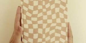 Checkered Handmade Diary
