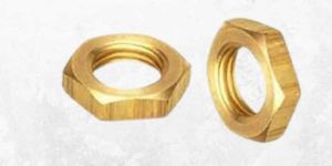 Brass Thin Lock Hex Nuts