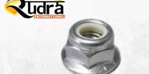 Mild Steel Nylock Flange Nut