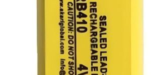 rb410 rechargeable 4 volt akari sealed lead battery