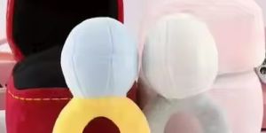 Giant Plush Ring Soothing Toy