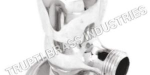 Brass Stop Cock With Wall Flange