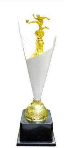 SMC-012 White and Golden Plastic Smc Award Trophy