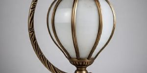 Antique brass vintage lamp