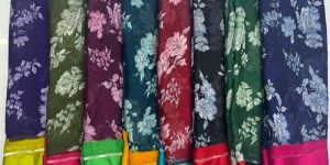 polyester synthetic daily wear saree