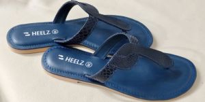 Printed Leather Sandals