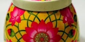 Metal Pichwai Jar
