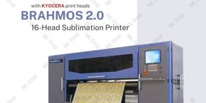 Brahmos Kyocera 16 Head Sublimation Digital Textile Printer
