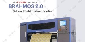 Brahmos Kyocera 8 Head Sublimation Digital Textile Printer