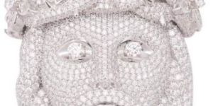 Hiphop Iced Out 925 Sterling Silver Zesus Moissanite Pendant