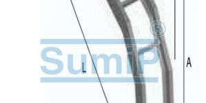 90 Degree Outside Vertical Radius Bend Fiberglass Cable Tray