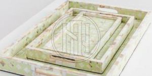 Decorative Serving Trays Set OF 3 Pcs