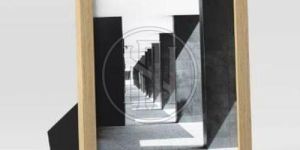 Light Brown Wooden Photo Frame