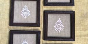 Chikankari Tea Coasters