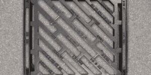 Double Triangular Grating