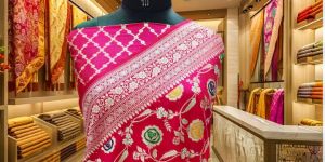 Banarasi Semi Katan Silk Saree